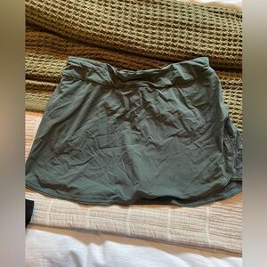 Outdoor voices green skirt